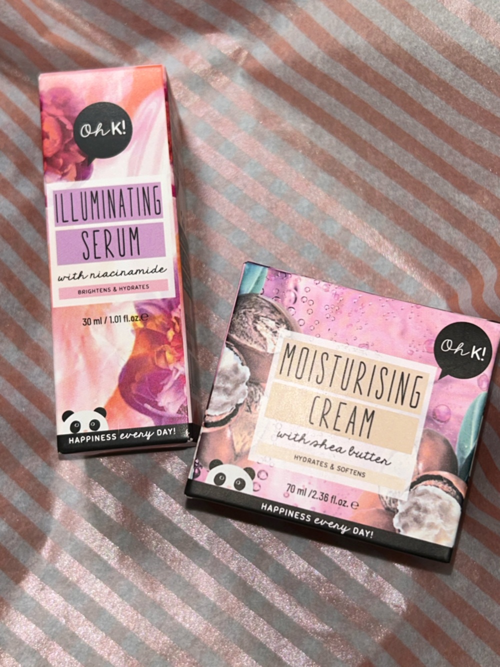 Oh K! Illuminating Serum & Moisturising Cream - K Beauty! Set